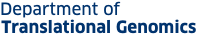Department of Translational Genomics
